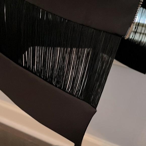 Super fancy cocktail dress. Has fringe at the top and bottom of dress. - Picture 12 of 12